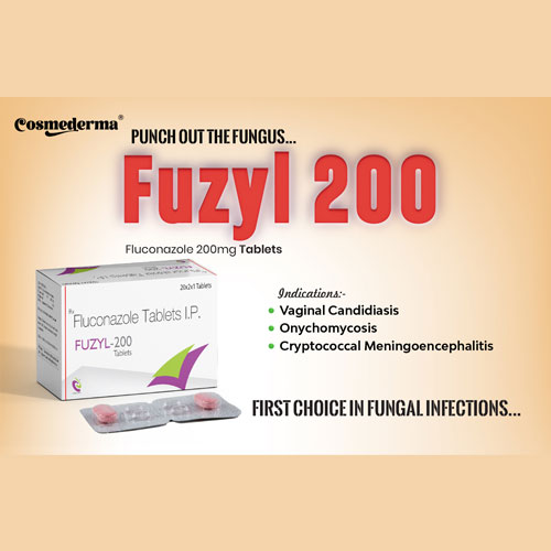 Fluconazole IP 200mg Tablets