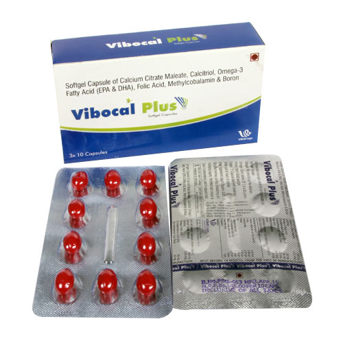 VIBOCAL-PLUS Softgel Capsules