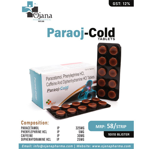 Paraoj- Cold Tablets