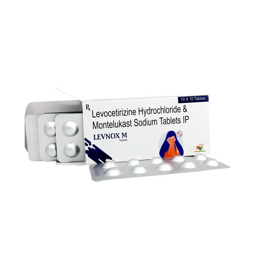 Levocetirizine 5mg + Montelukast 10mg Tablets