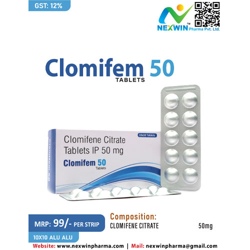 CLOMIFEM-50 Tablets