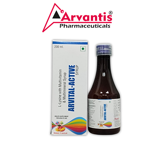 ARVITAL-ACTIVE SYRUP (200ML)
