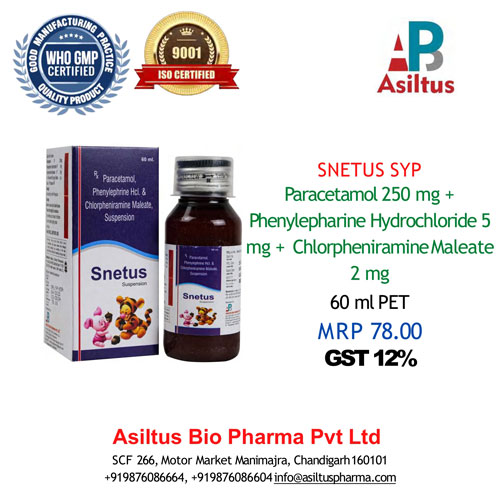 SNETUS Syrup