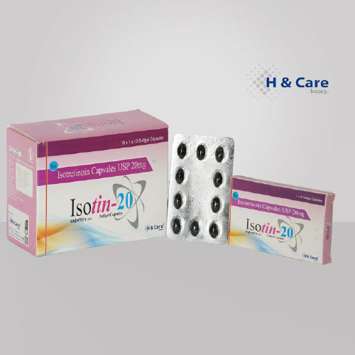 ISOTIN- 20 Softgel Capsules
