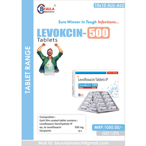 LEVOKCIN-500 TABLETS