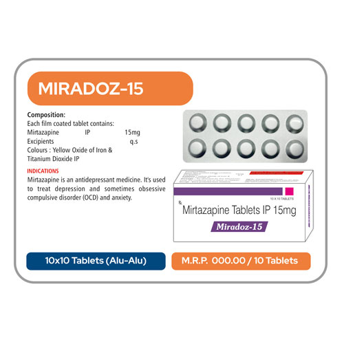 MIRADOZ-15 TABLETS