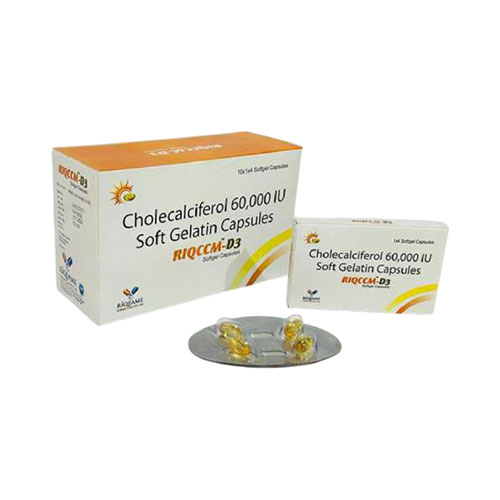 RIQCCM-D3 SOFTGEL CAPSULES