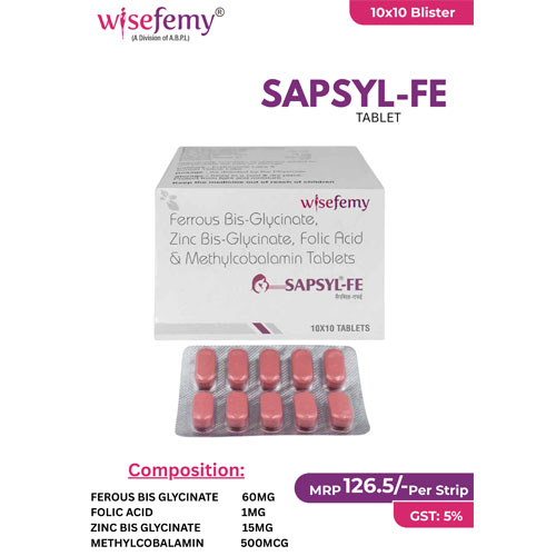 SAPSYL-FE TABLETS