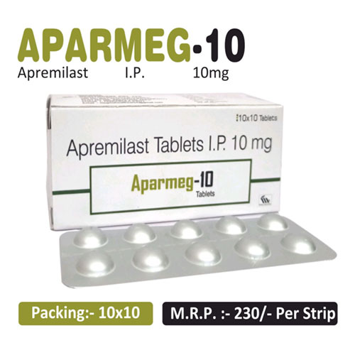 Apremilast I.P. 10mg Tablets