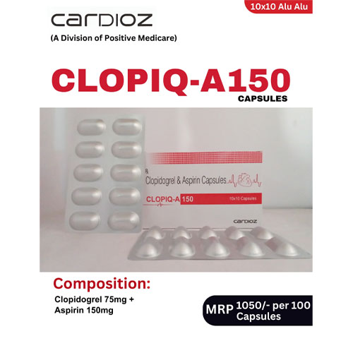 CLOPIQ-A 150 CAPSULES