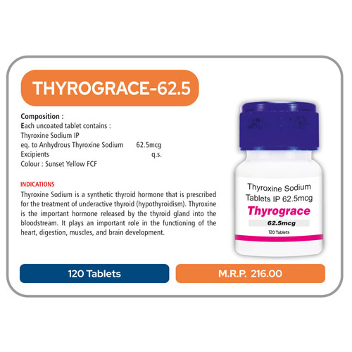THYROGRACE-62.5 TABLETS