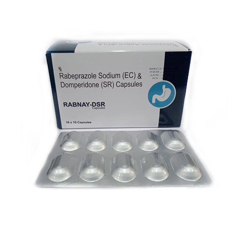 Rabeprazole (EC) 20mg + Domperidone 30 mg Capsules