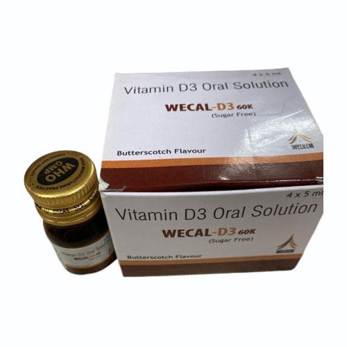 Wecal-D3 60k Oral Solutions