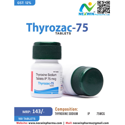 THYROZAC-75 TABLETS