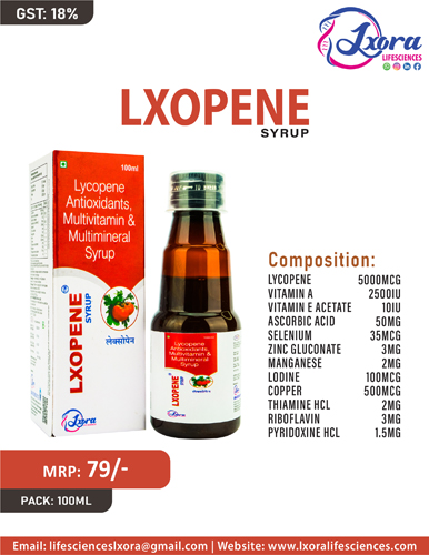 LXOPENE 100ml Syrup