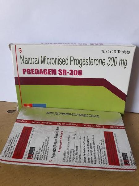 Natural Micronized Progesterone 300mg Tablets