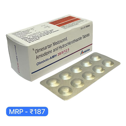 Olmivin-AMH 20/5/12.5 Tablets
