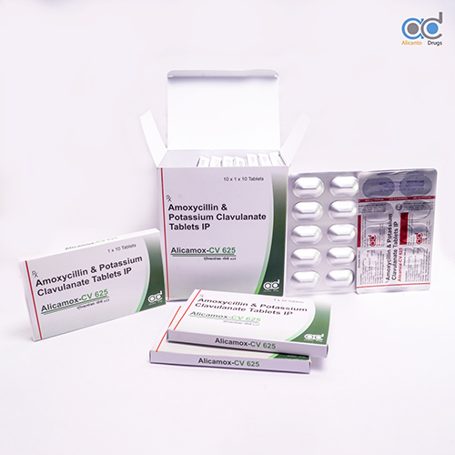 ALICAMOX-CV 625 (10*1*10) Tablets