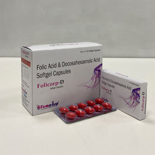 Folicorp-D Softgel Capsules