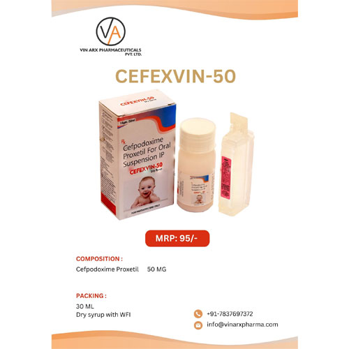 CEFEXVIN-50 Dry Syrup