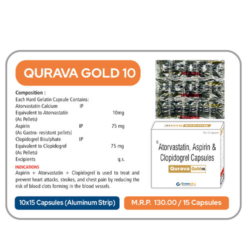 QURAVA GOLD-10 CAPSULES