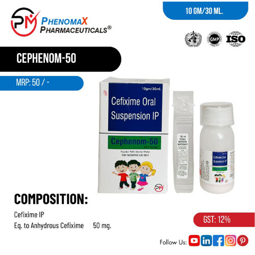 CEPHENOM-50 DRY SYRUP