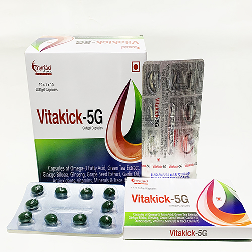 VITAkick-5G Softgel Capsules