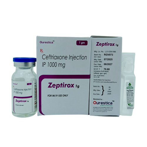 Zeptirox-1G Injection