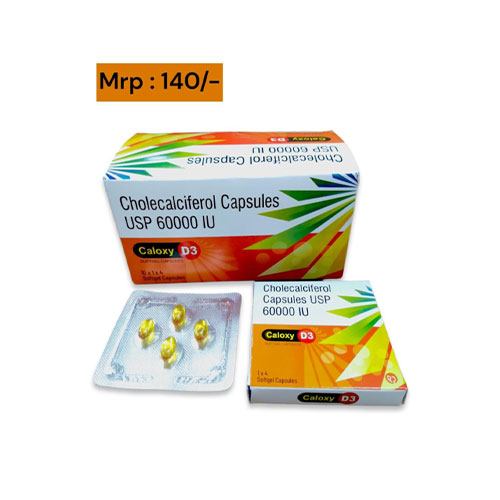 CALOXY-D3 SOFTGEL CAPSULES