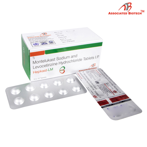 Montelukast 10mg + Levocetirizine 5mg Tablets