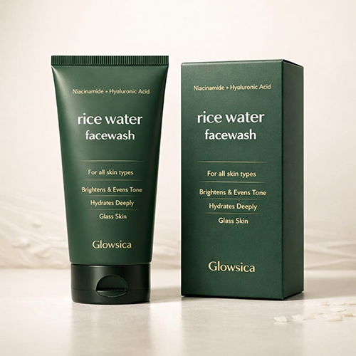 Rice Water + Niacinamide and Hyaluronic Acid Facewash