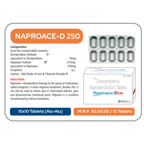 NAPROACE D-250 TABLETS