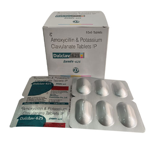 Amoxycillin Tryhydrate 500mg + Clavulanate Potassium 125mg Tablets