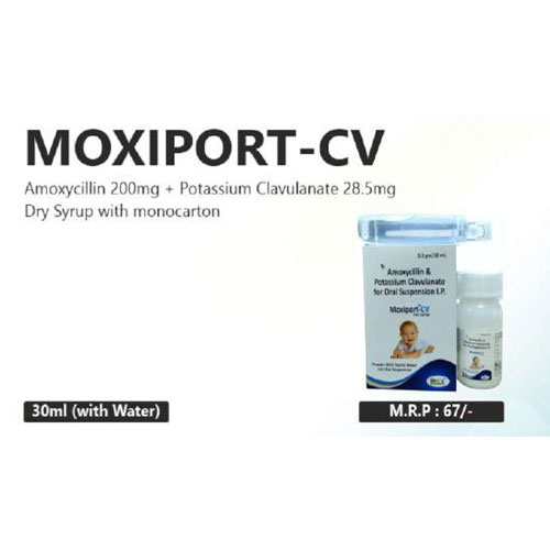 MOXIPORT-CV DRY SYRUP