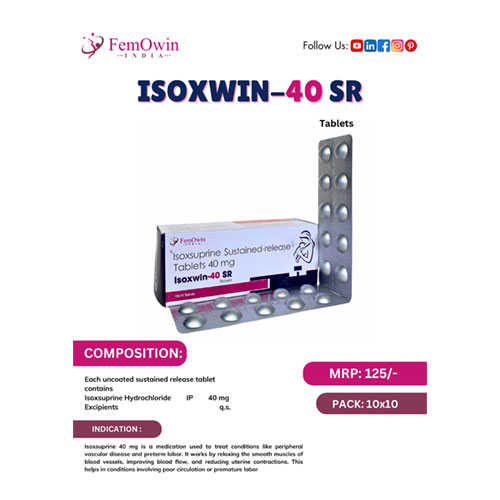 ISOXWIN-40 SR TABLETS