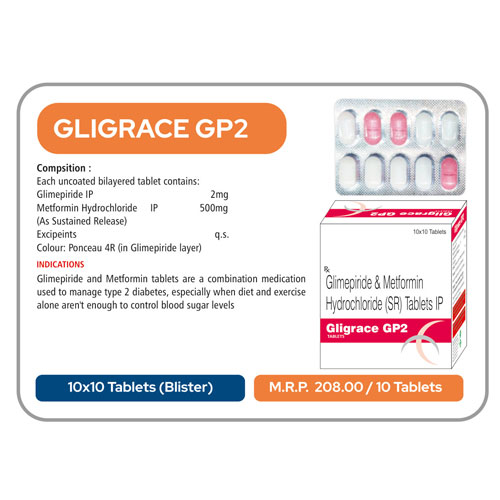GLIGRACE GP-2 TABLETS