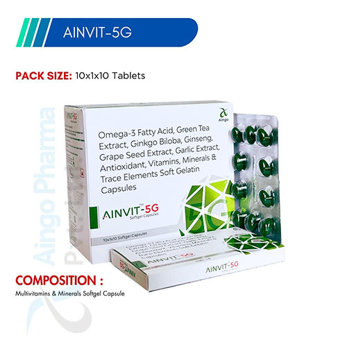 AINVIT-5G SOFTGEL CAPSULES