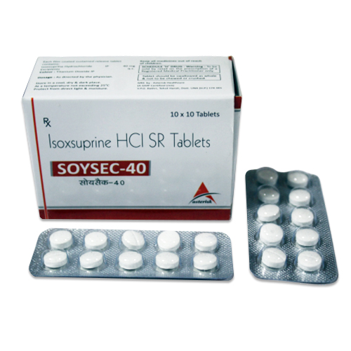 Isoxsuprine HCL SR 40 mg Tablets