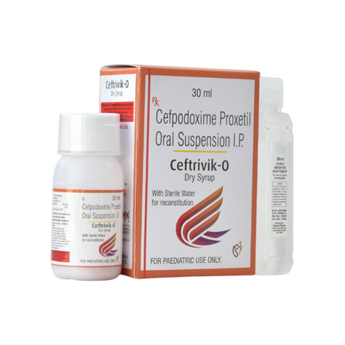 CEFTRIVIK-O DRY SYRUP (With Sterile Water)