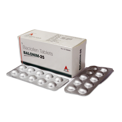 Baclofen 10 mg / 25 mg Tablets