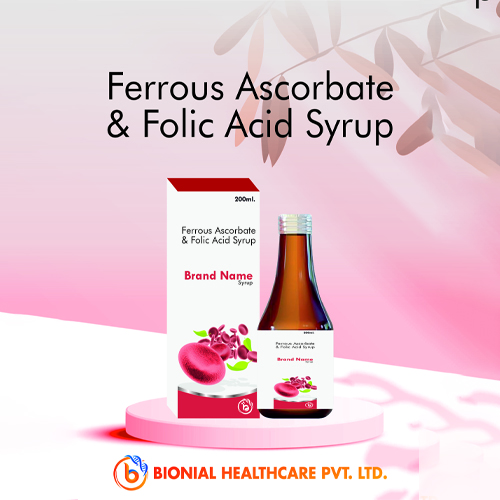 Ferrous Ascorbate 30mg + Folic Acid 550mcg Suspension