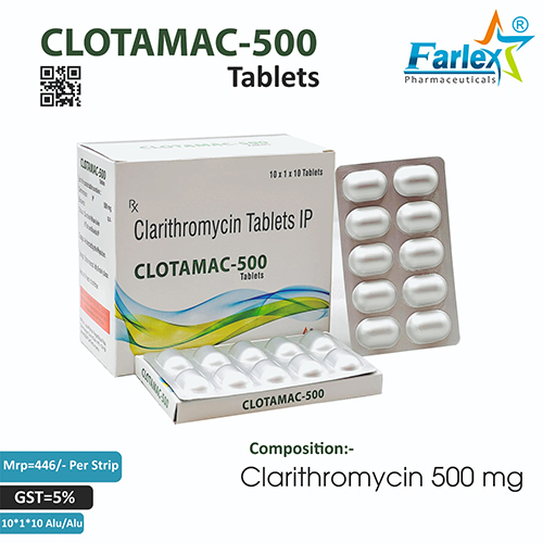 CLOTAMAC-500 Tablets