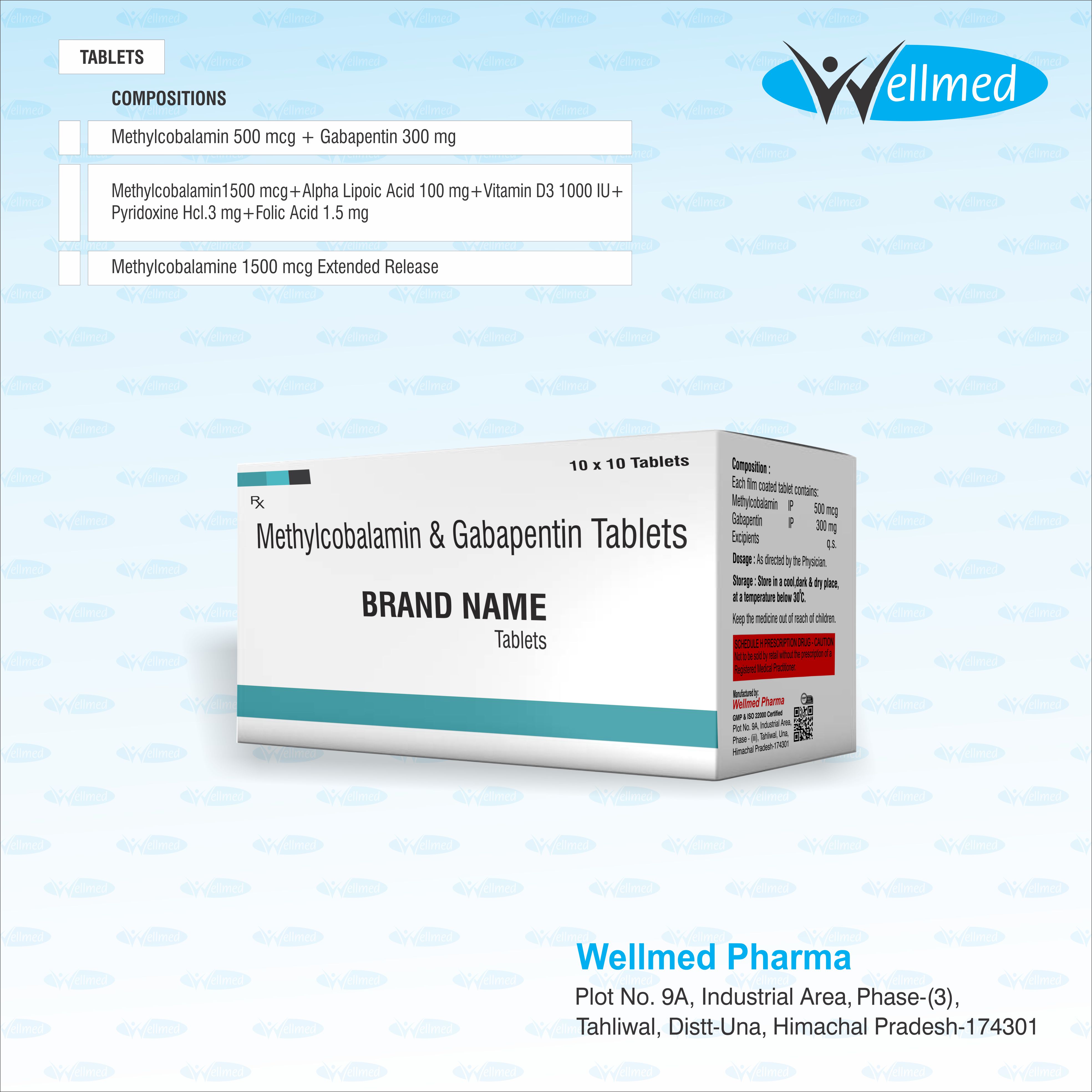 Methylcobalamin Gabapentin