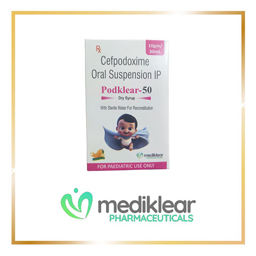 Podklear-50 Dry Syrup