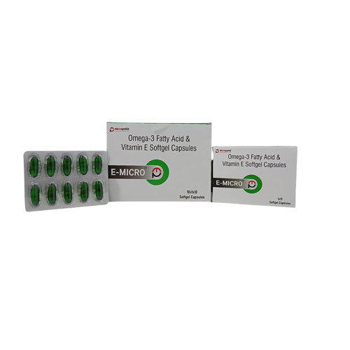 E-MICRO SOFTGEL CAPSULES