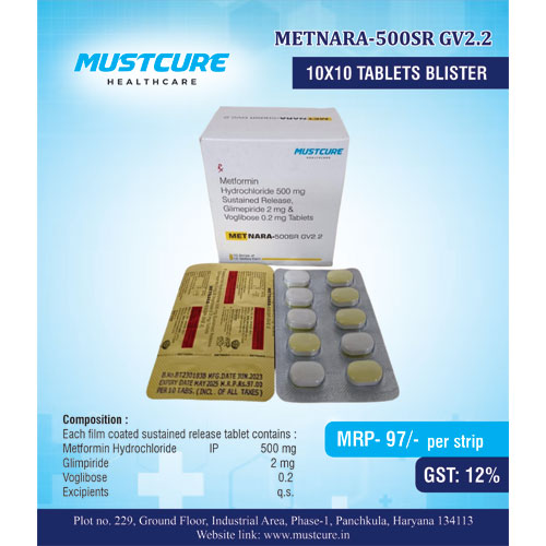 METNARA 500SR GV-2.2 TABLETS