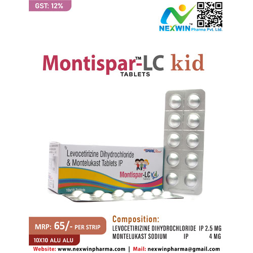 MONTISPAR™-LC KID Tablets