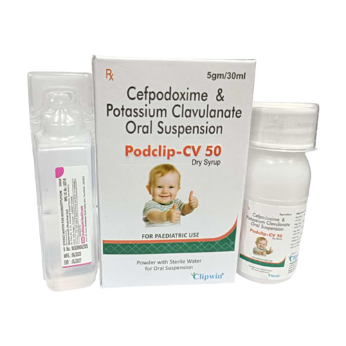 PODCLIP-CV 50 DRY SYRUP