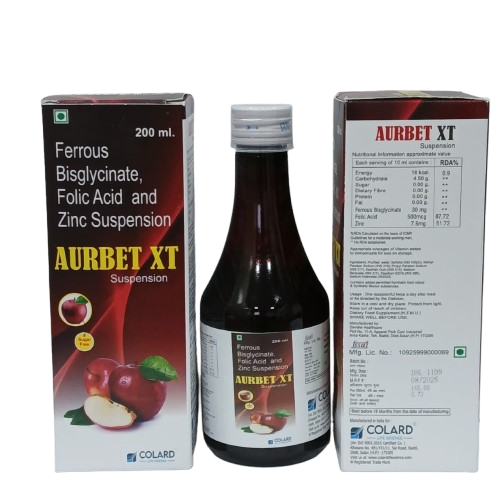 Ferrous Bisglycinate + Folic Acid + Zinc Syrup
