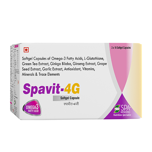 SPAVIT-4G SOFTGEL CAPSULES